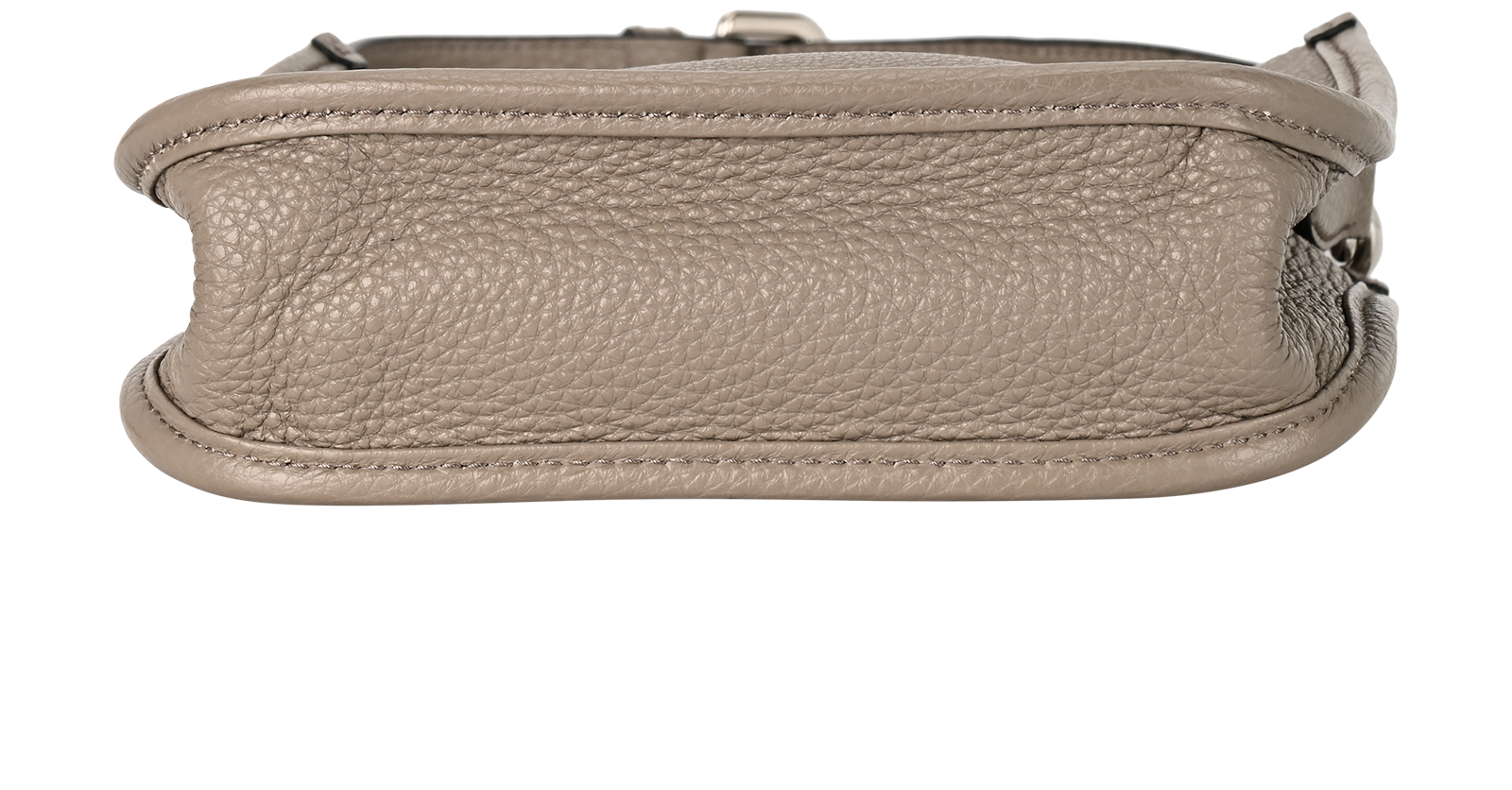 Mini Shoulder Bag, &pound;1,400, Handbags, Grey, Leather, Top view